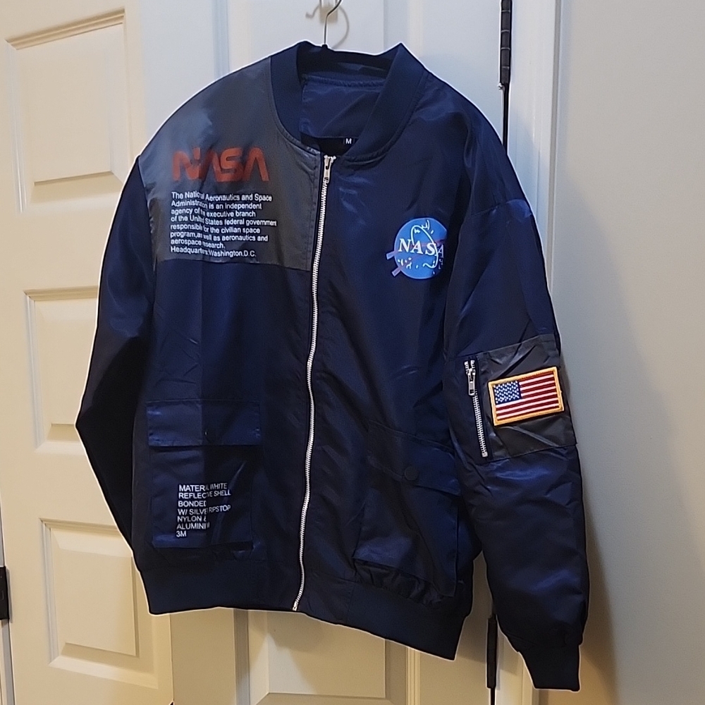Navy Blue NASA Jacket